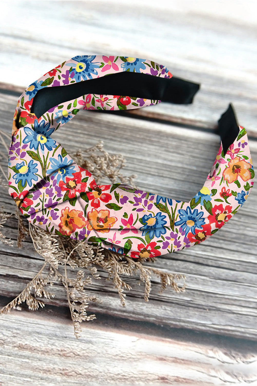 Multicolor Sweet Floral Bow Knotted Headband 14*18cm