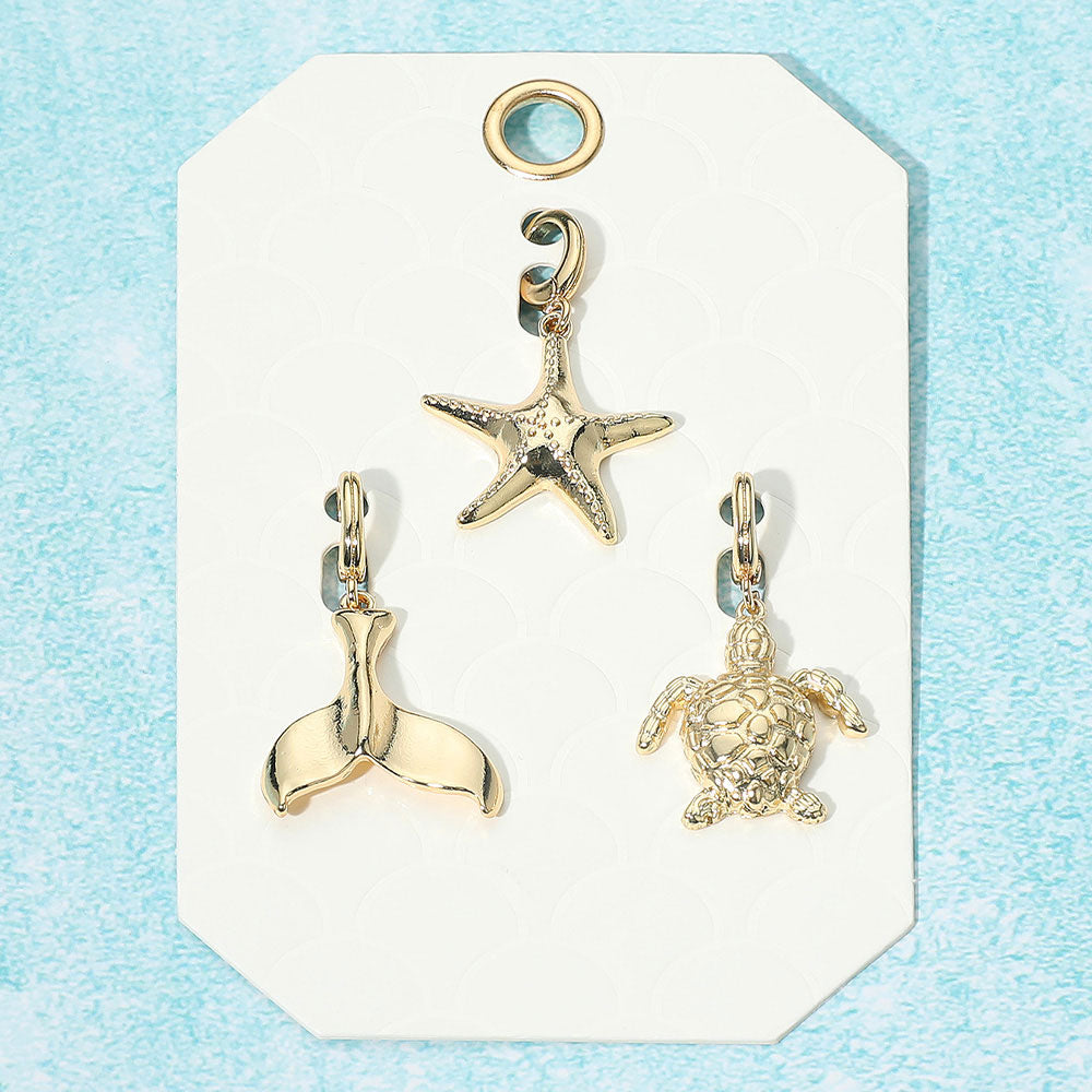 Sea Life Pendant Set