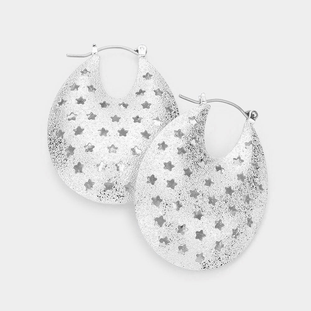 Star Caged earrings