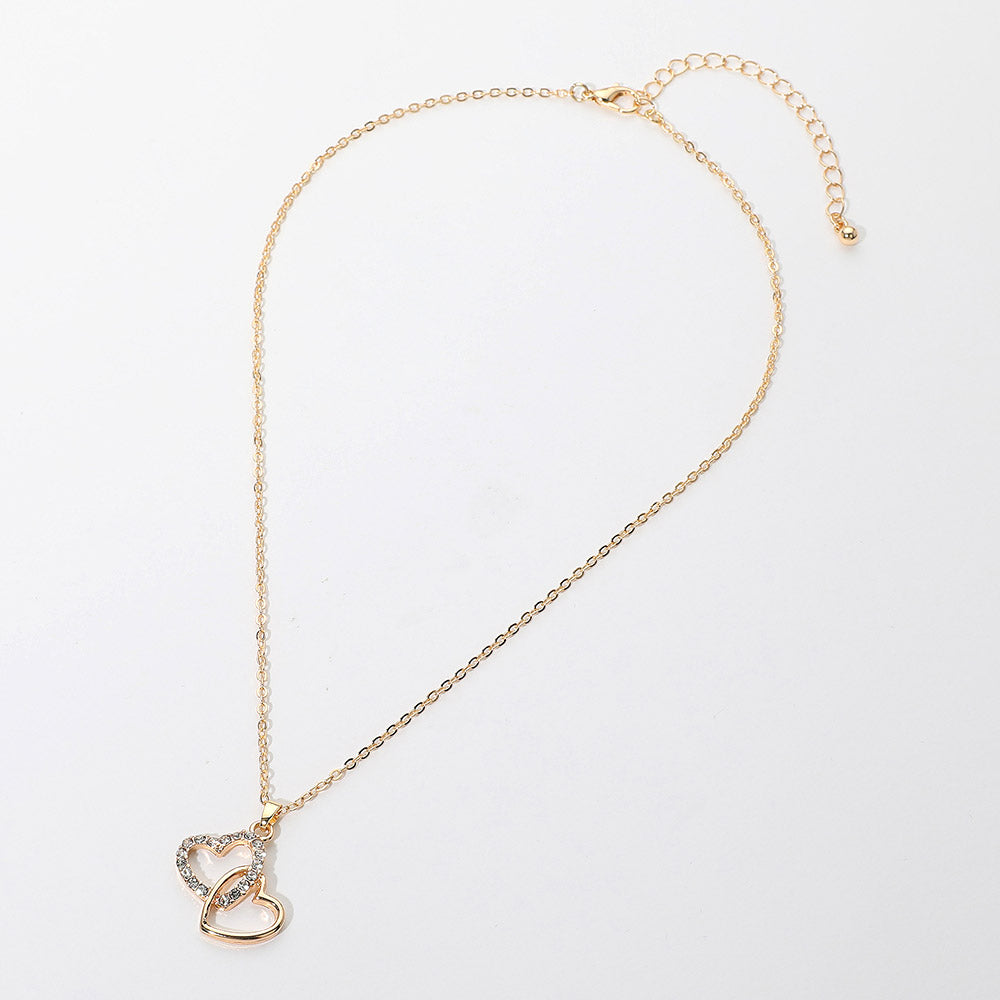 Double Hearted Necklace