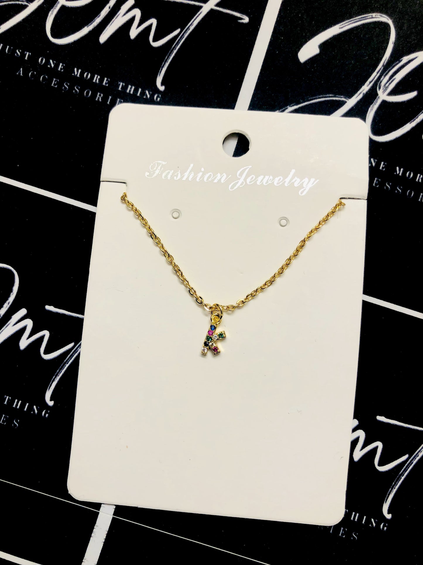 Initial Necklace