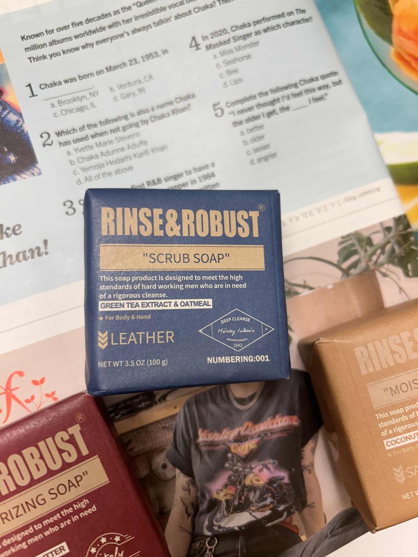 Soap x RINSE&ROBUST